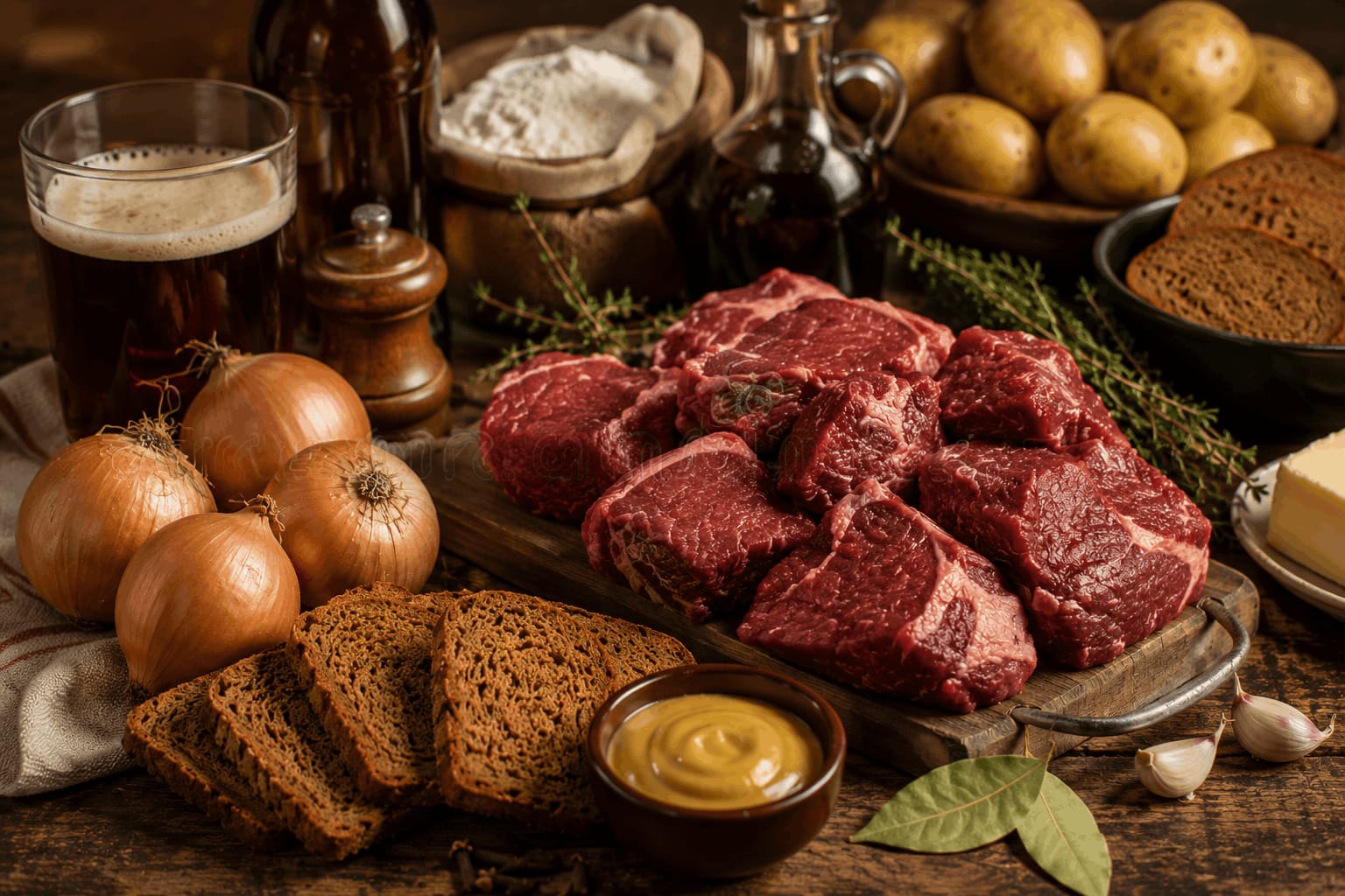 Photo secondaire — carbonnade flamande