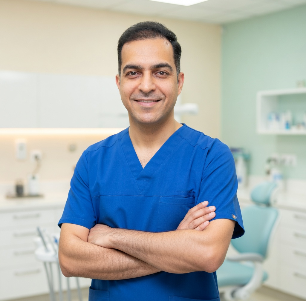 Dr. Khalid Meshal, Specialist in Implantology at Meshal Dental Center, Amman