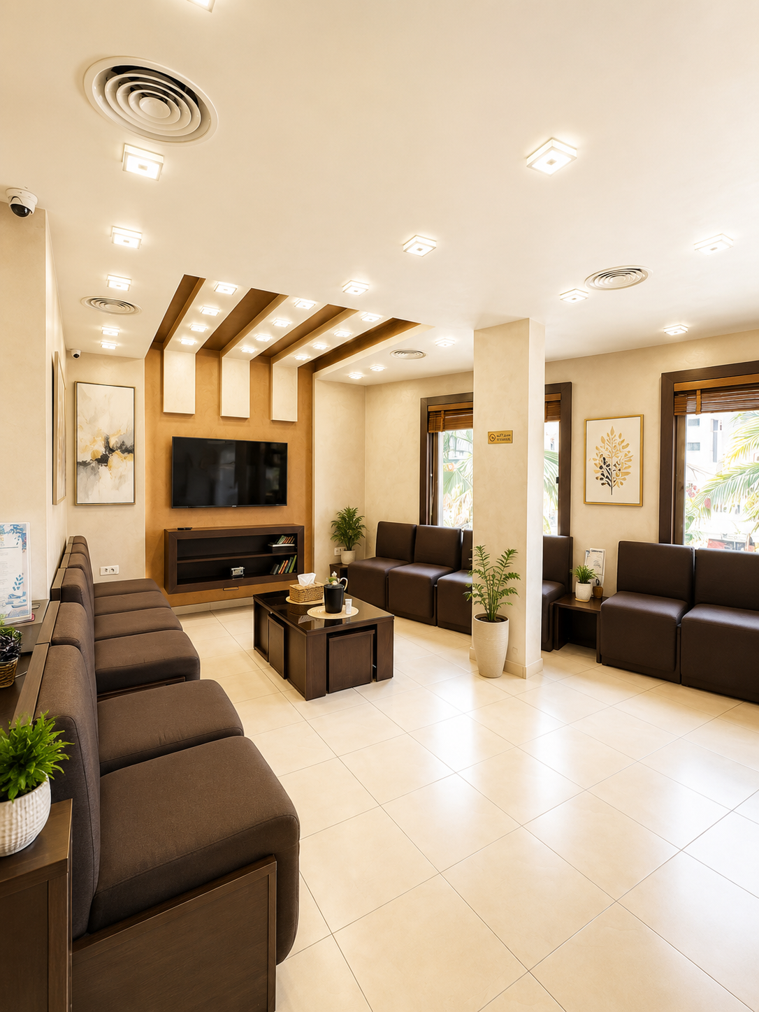 Meshal Dental Center — waiting lounge