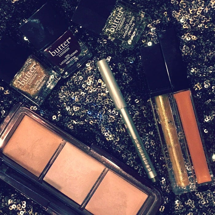 Sparkle and shimmer makeup
