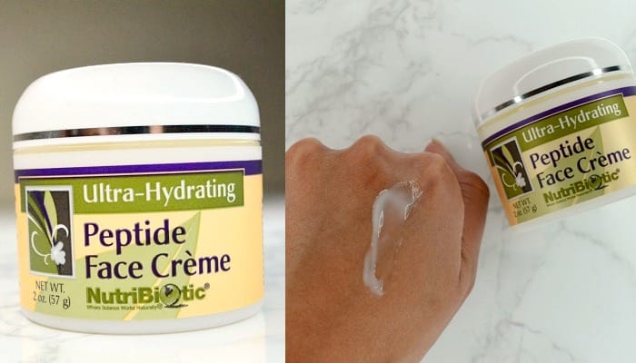 nutribiotic peptide face cream