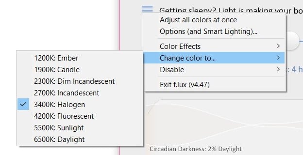 app that adjusts blue light for night on mac