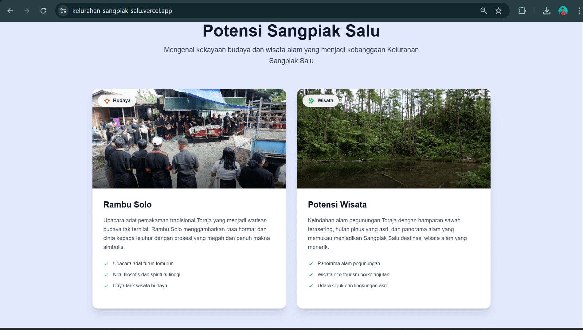 Kelurahan Sangpiak Salu