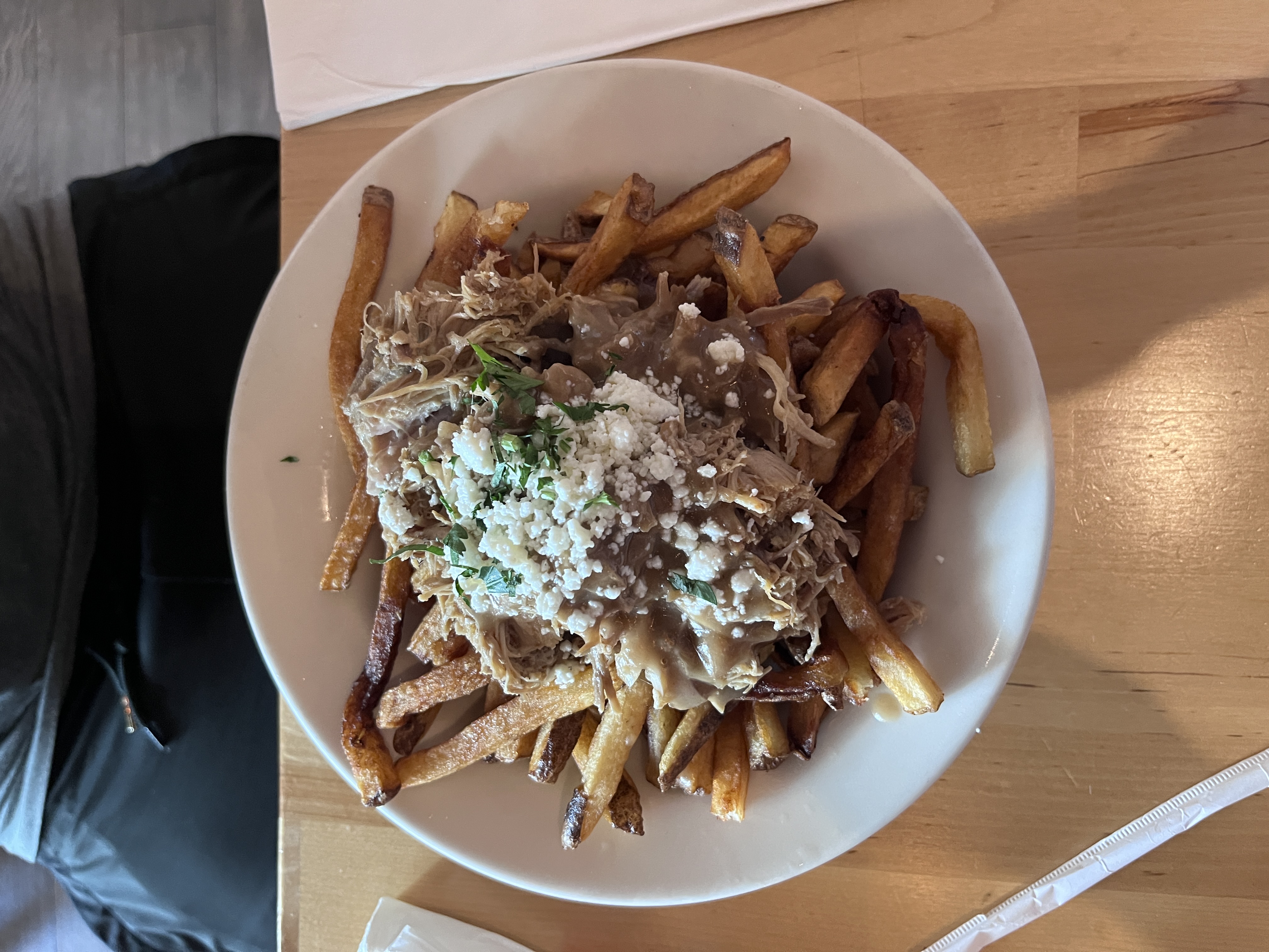 BBQ Pork Poutine