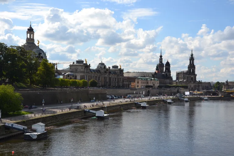 Brühlterasse Aussicht