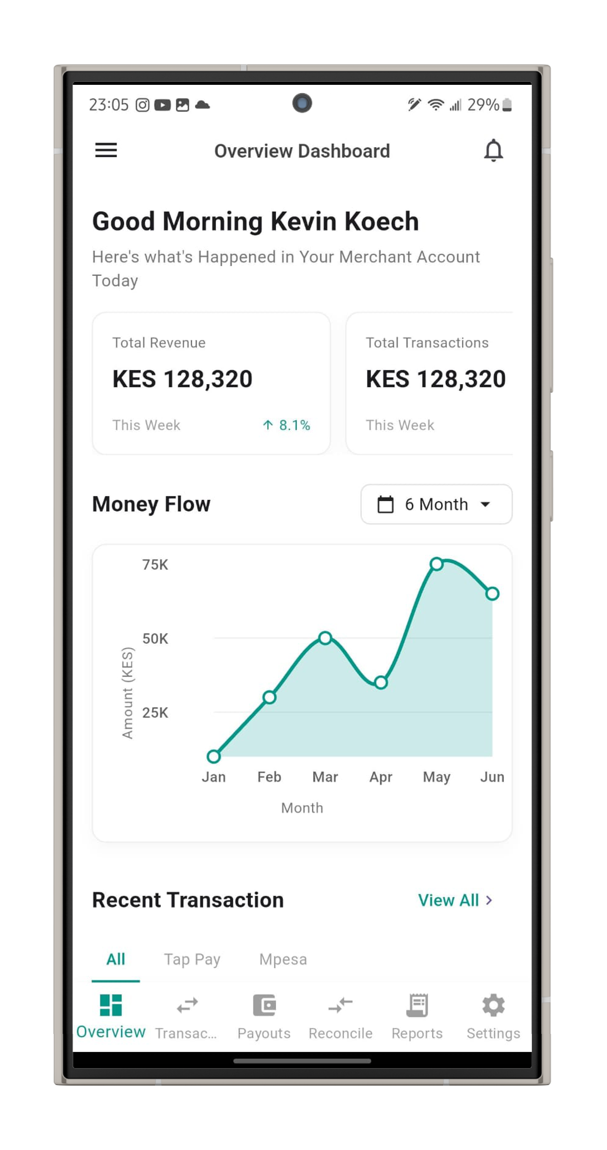 VertexPay Mobile App