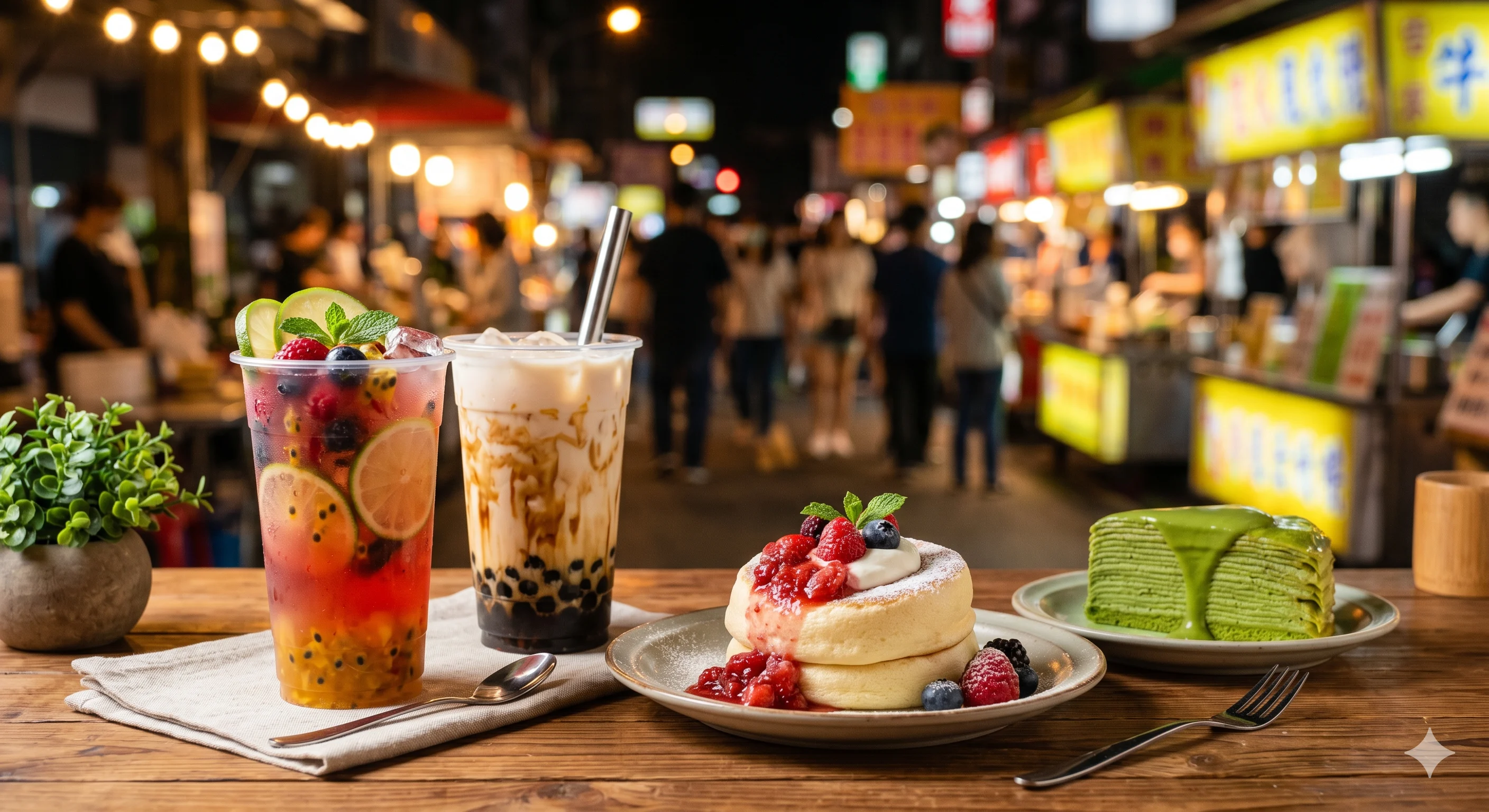 逢甲夜市飲料甜點推薦｜手搖飲＋打卡美食一次整理