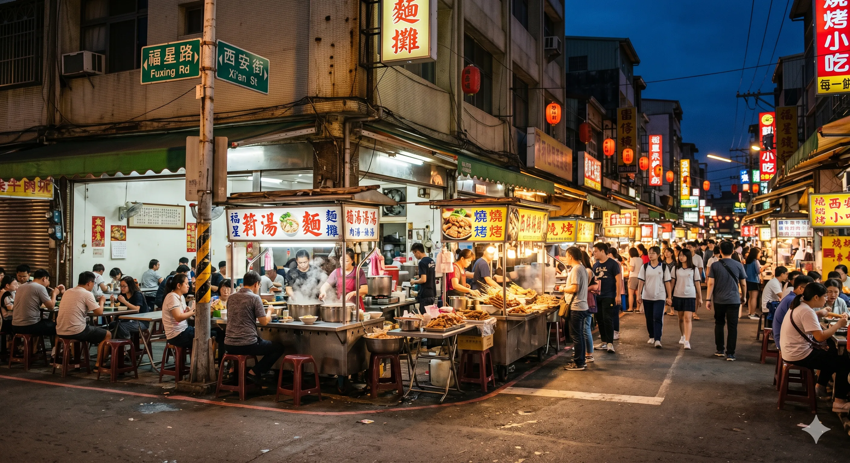 福星路與西安街美食推薦｜比逢甲夜市更在地的口袋名單