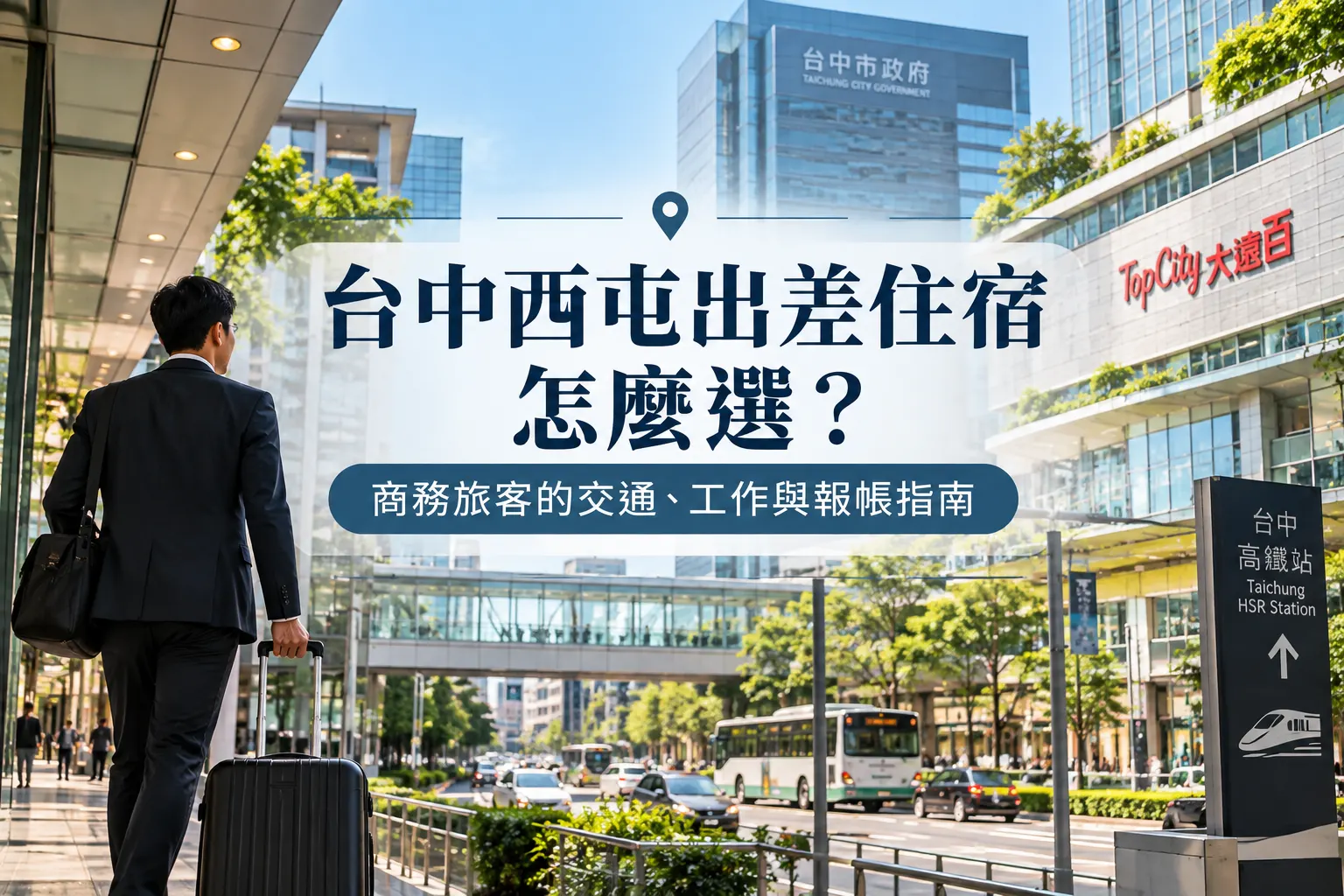 逢甲住宿交通攻略｜高鐵、台中車站、客運與機場到逢甲怎麼搭？