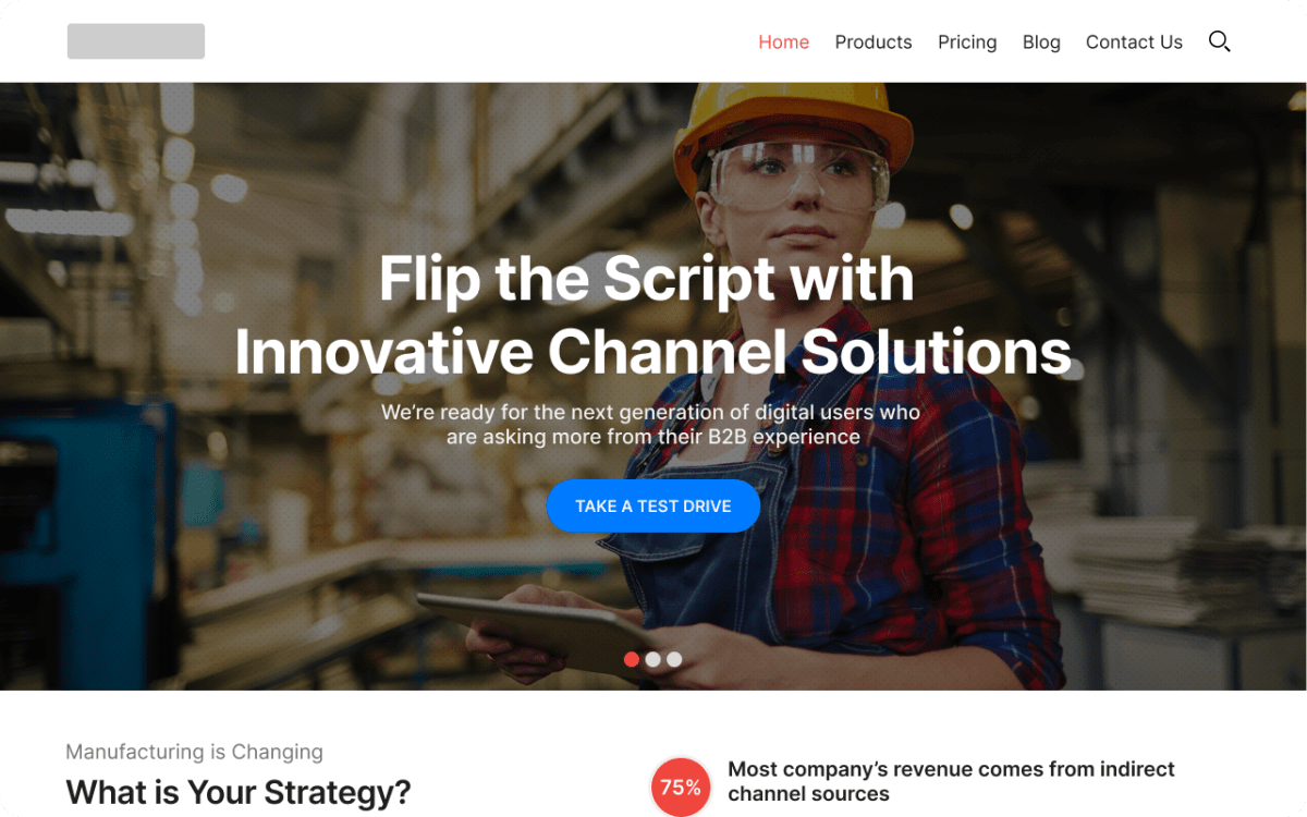 Project Case Study: B2B Company Website Redesign - by Derrick Reeder