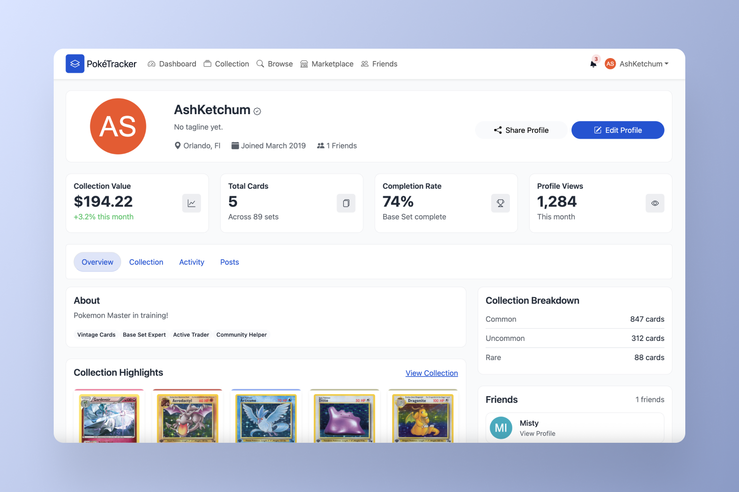 PokeTracker - B2B/B2C Portal
