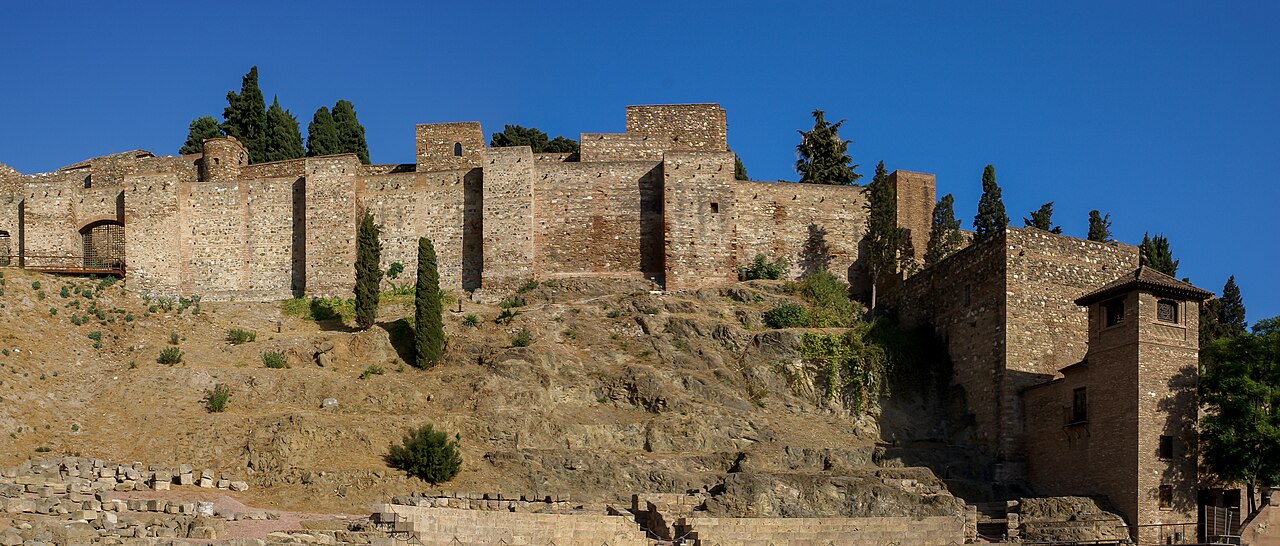 Malaga Alcazaba fortress