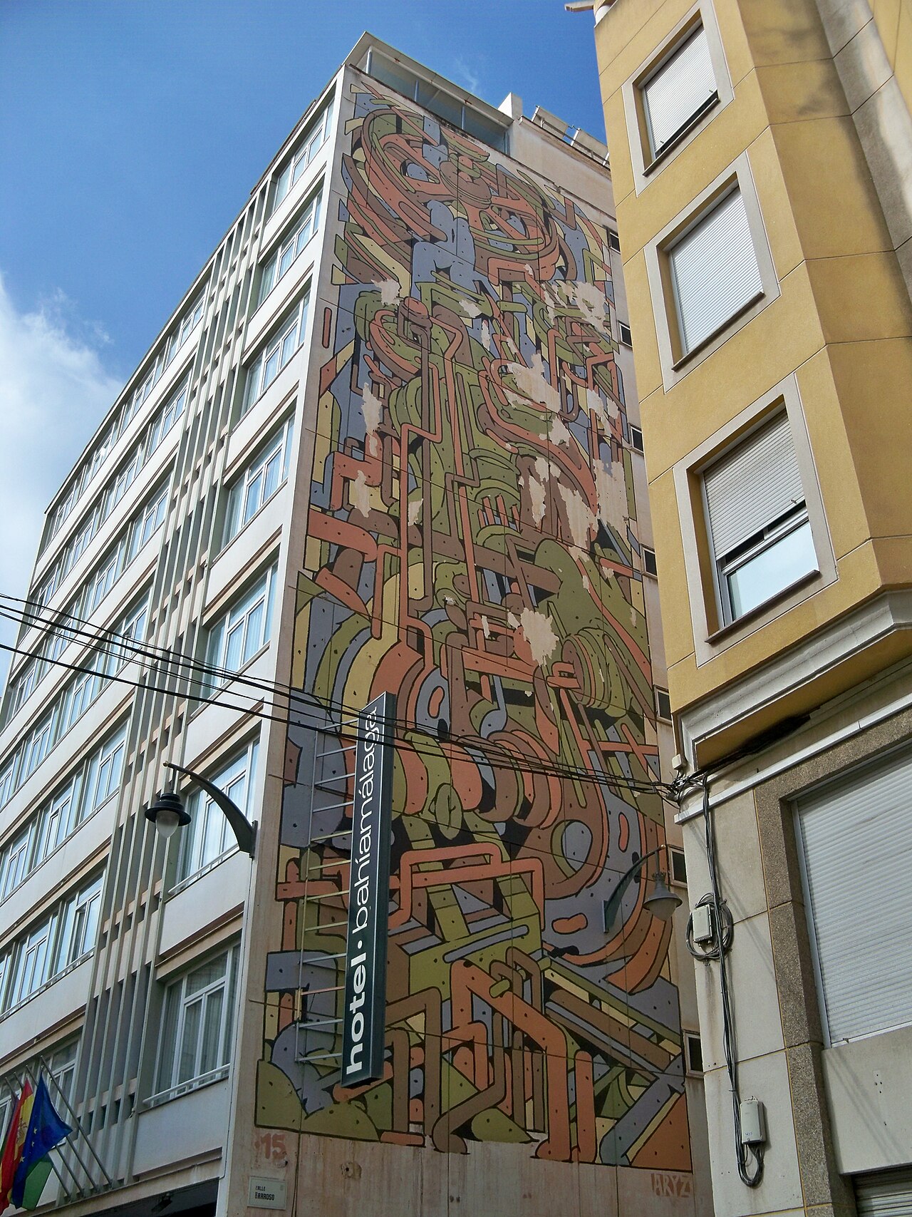 Grand luxury hotel exterior