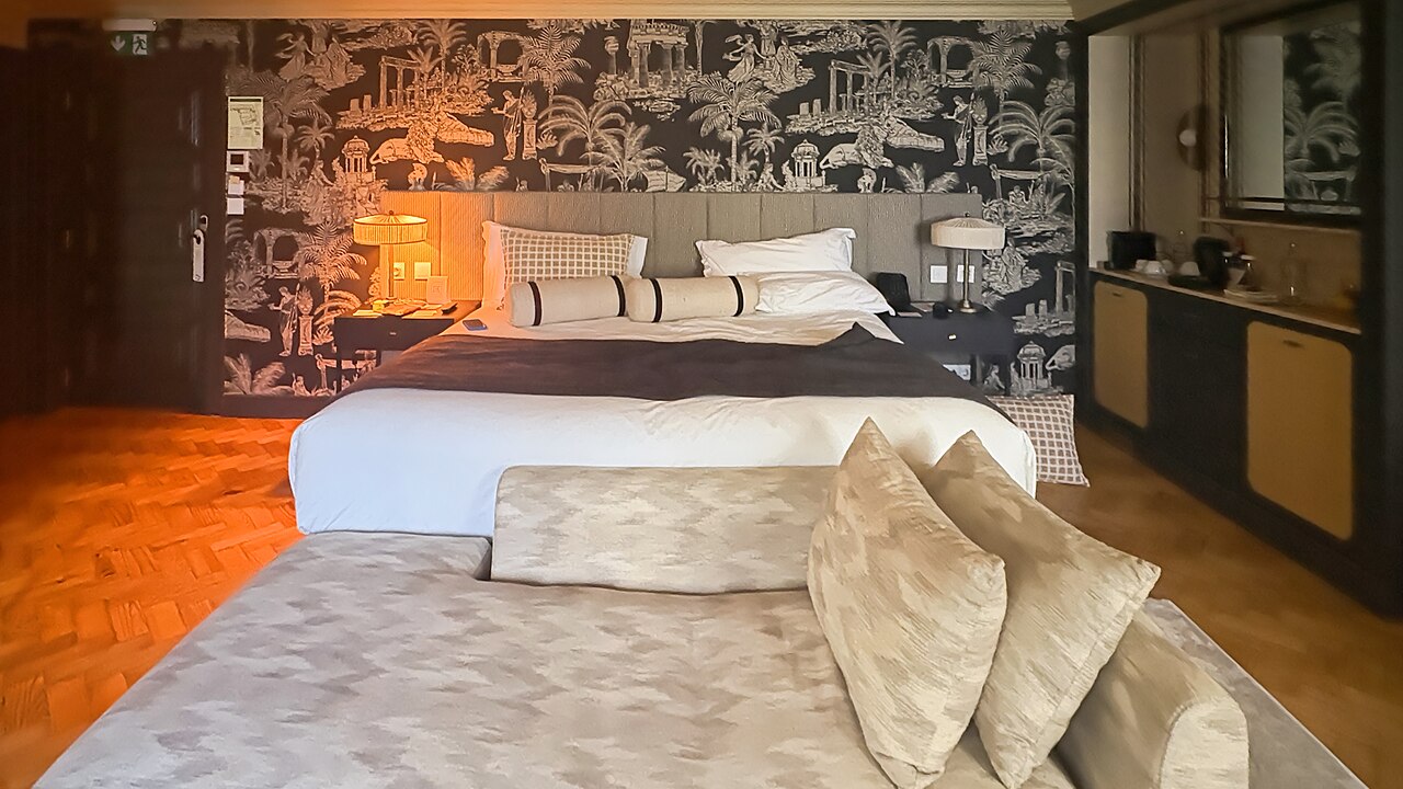 Lisbon hotel terrace