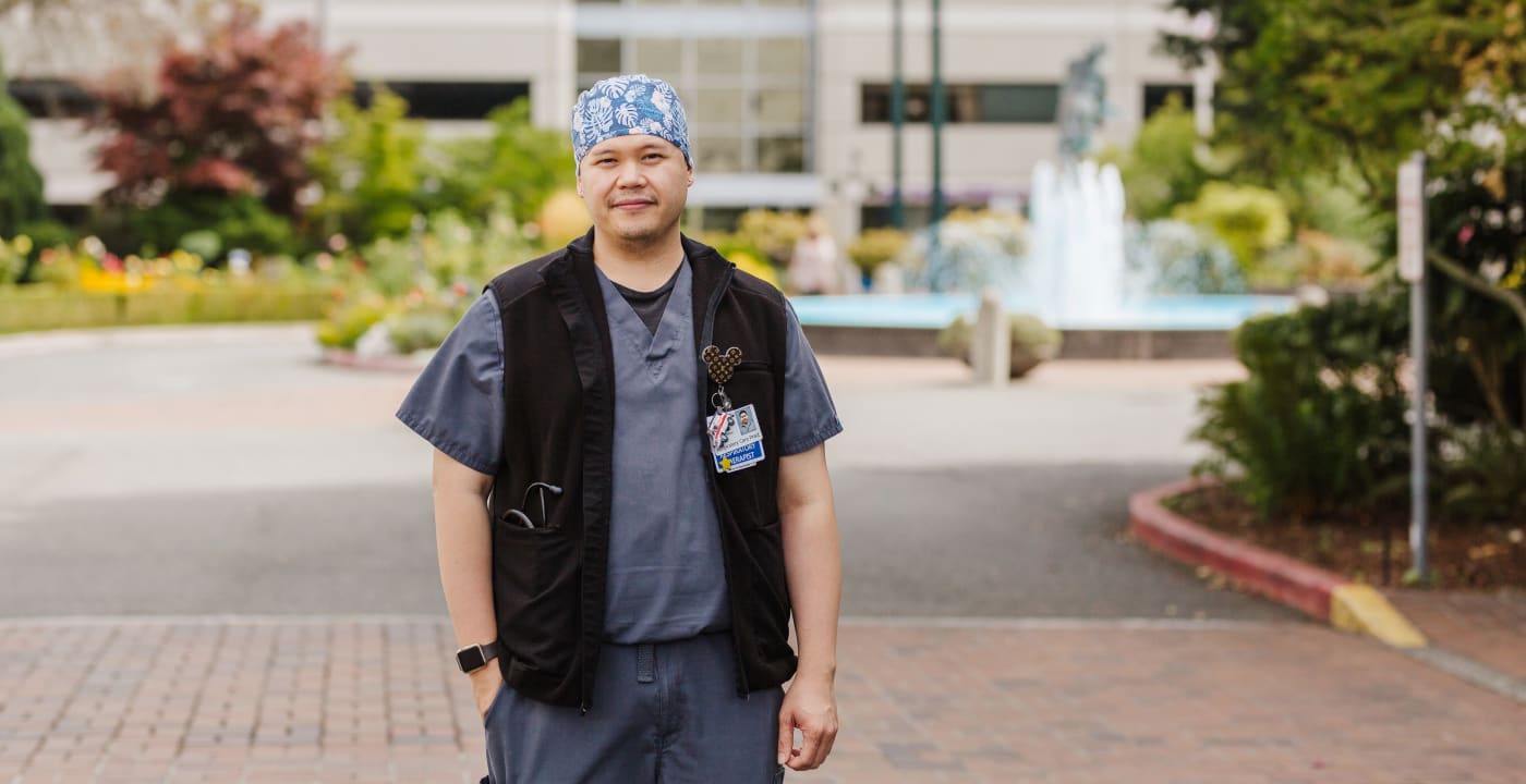 EJ, the respiratory therapist