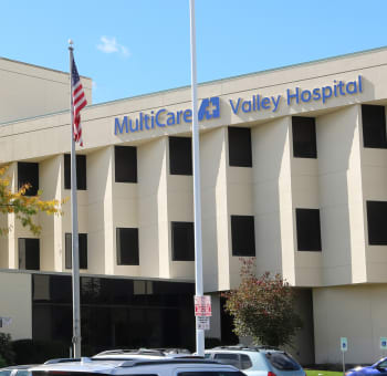 Front of Valley Hospital