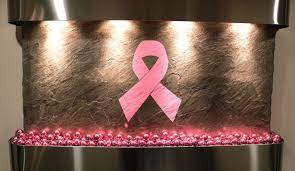 Pink ribbon sign