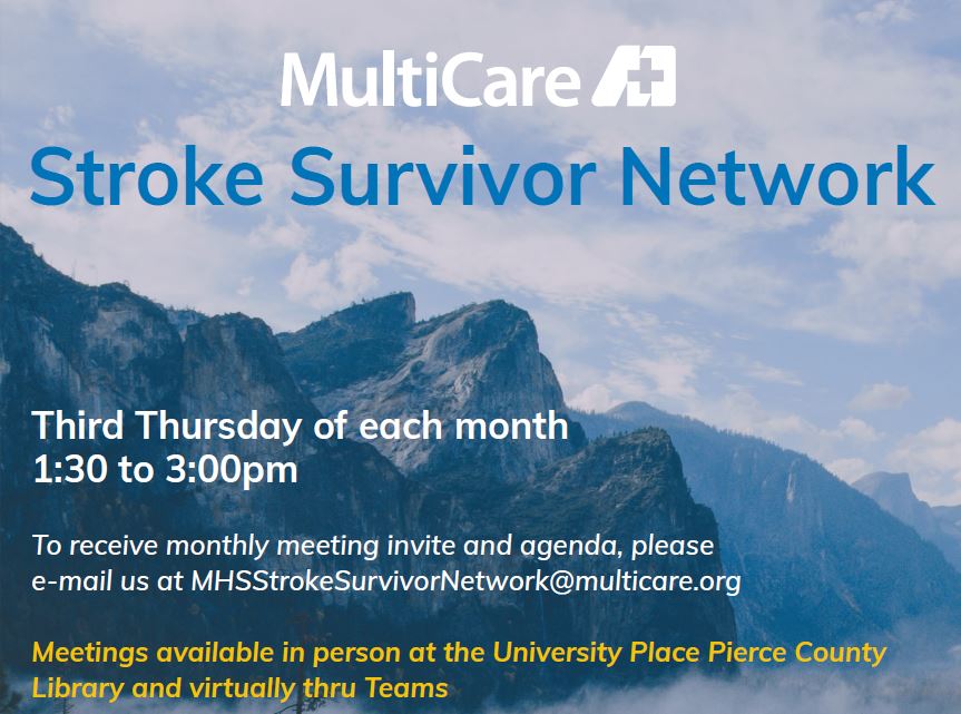 MultiCare Stroke Survivor Network - Topic: Risk Factors Stroke - MultiCare