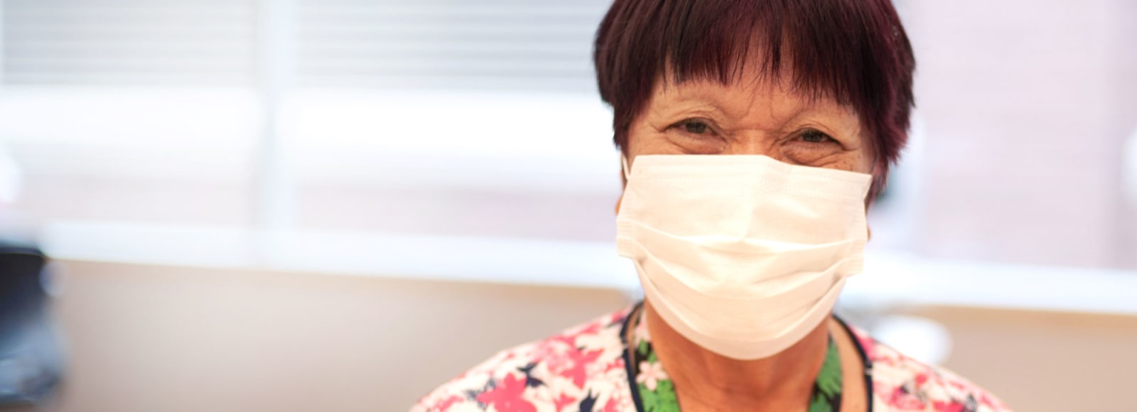 MultiCare nurse with mask