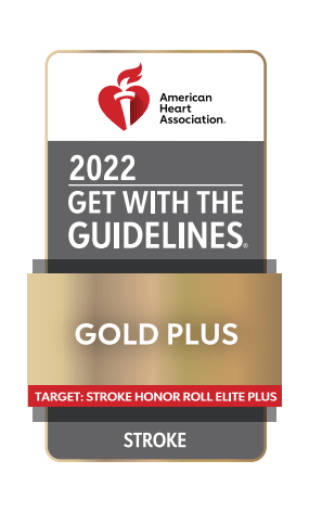 American Heart Association 2022 Get with the Guidelines Gold Plus Stroke