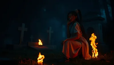 Đốt mộ quỷ