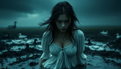 Nữ Quỷ Dưới Ao