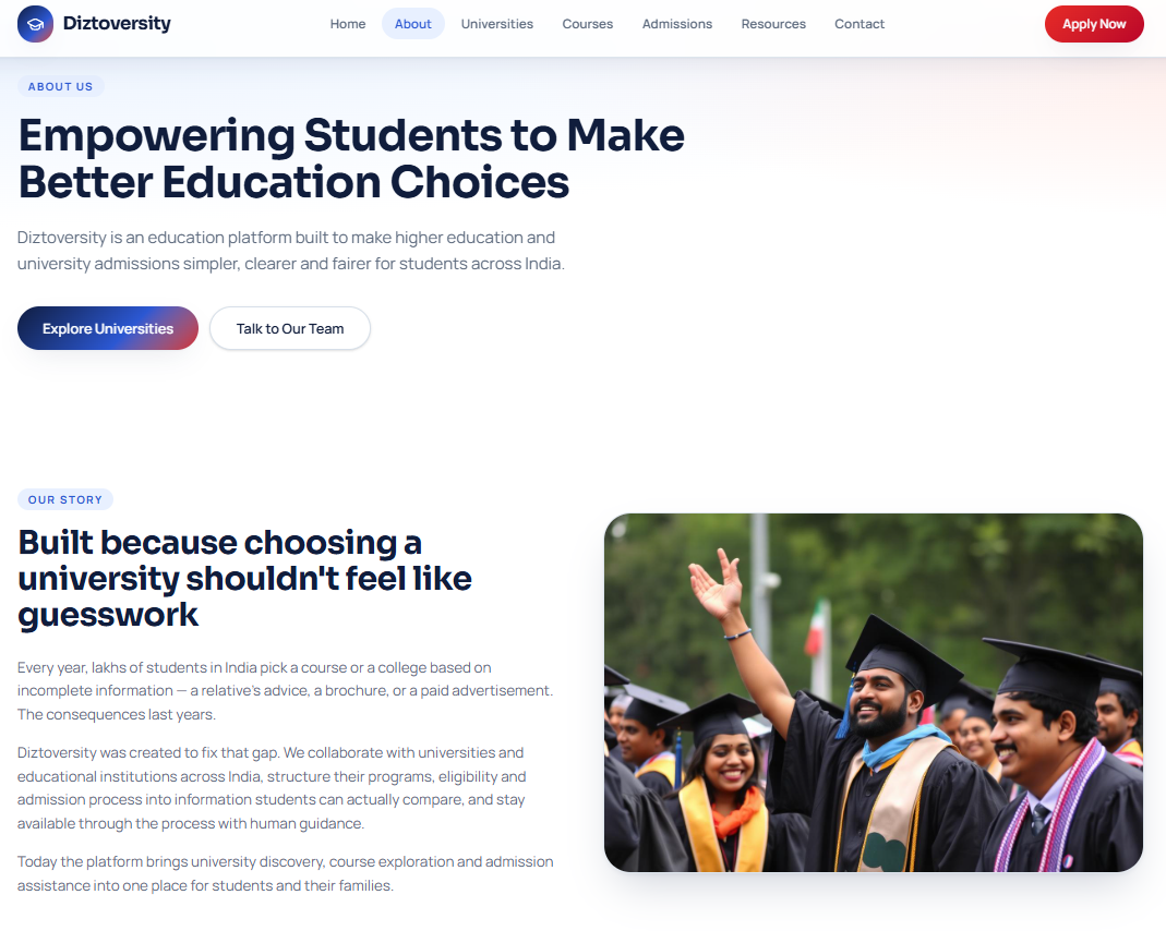 DIZTOVERSITY