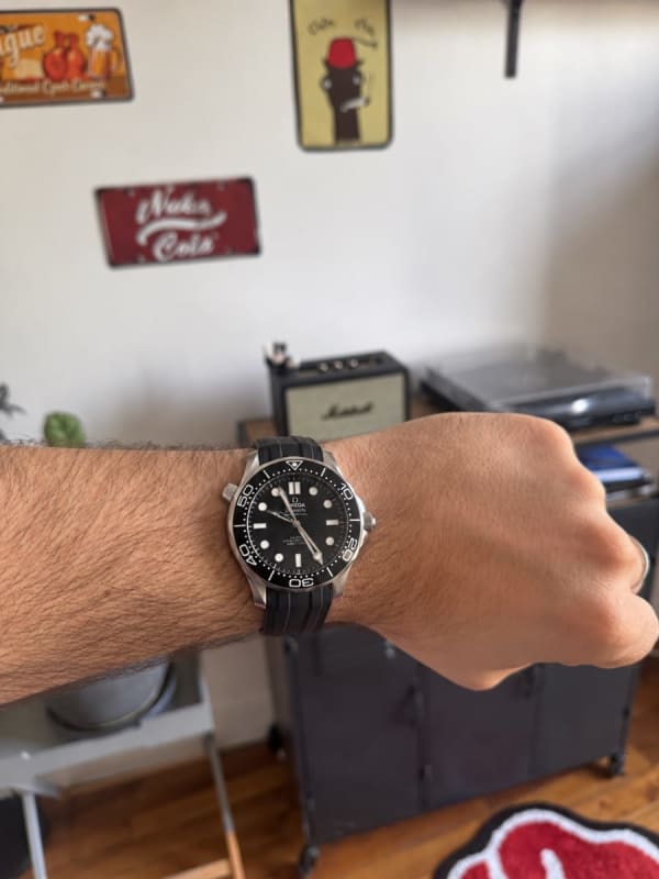 Petit cadeau que je me suis fait pour fêter mon second divorce
Omega Seamaster Diver 300m