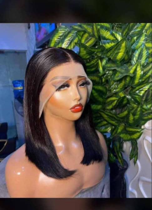 5by5 1b/99j SDD bone straight (with glueless strap)    8" 10" 14"