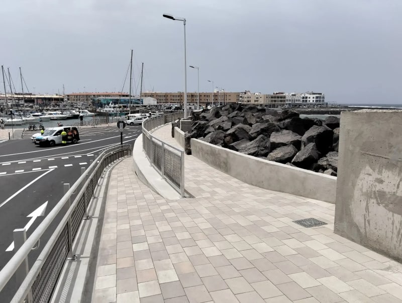Finalizan las obras del Puerto de Corralejo