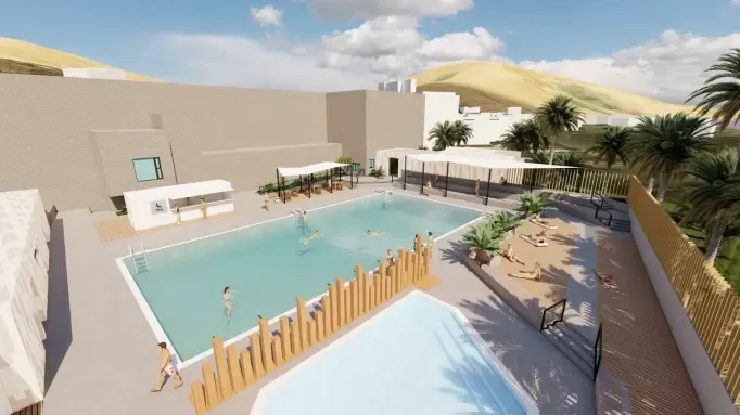 Portada de la noticia: Pérez Moreno se adjudica las obras de reforma de la piscina municipal de Pájara