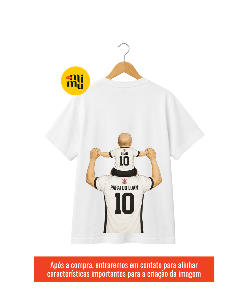 Camisa Família - Futebol [PERSONALIZADO]