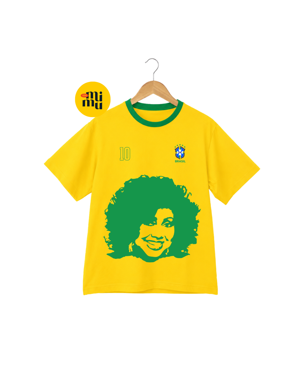 Camisa Alcione - Brasil - Doce, dengosa, polida