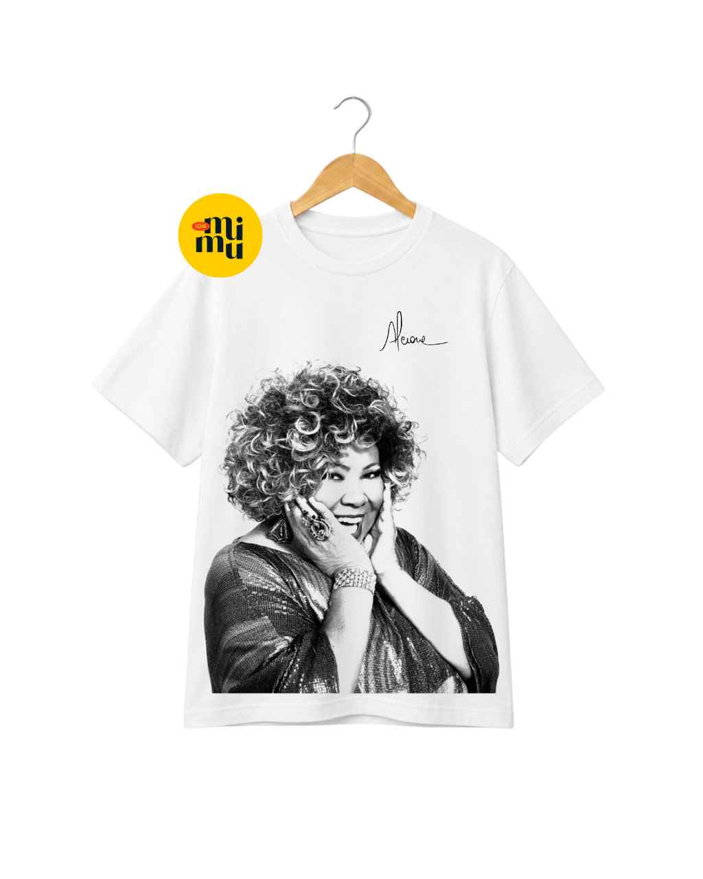 Camisas Alcione - Foto Grande P&B
