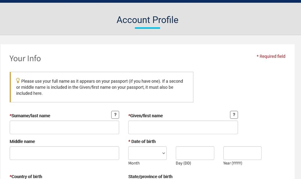 Passo 4 - Global Entry