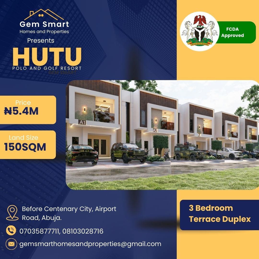 3 Bedroom Terace Duplex