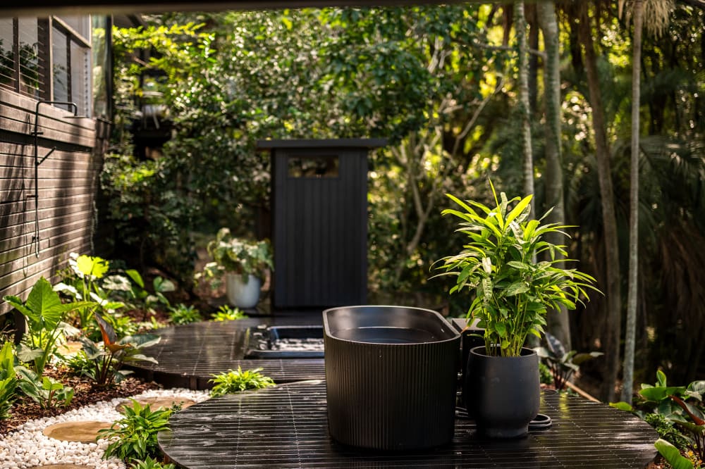 Bushland spa Brisbane