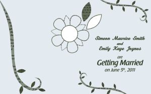 Smith Wedding Invitations