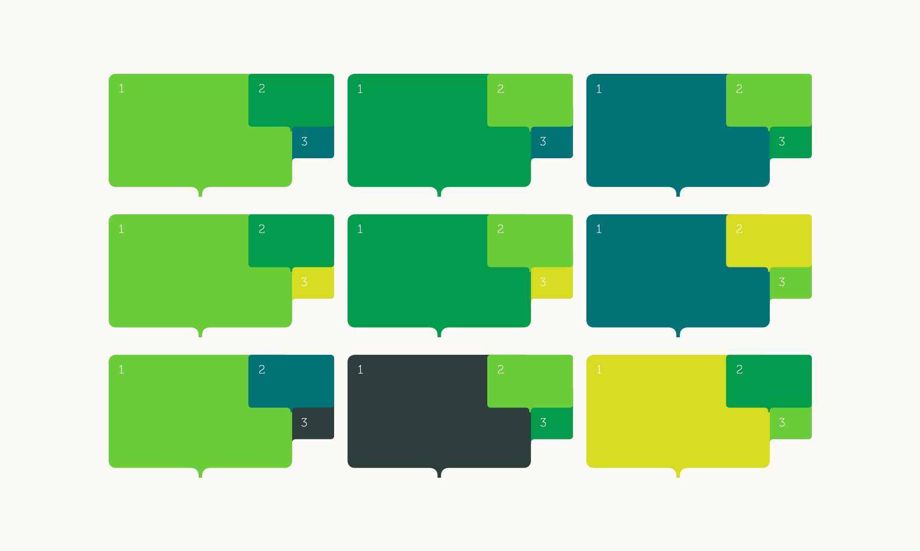 Thorogood colour palette combinations