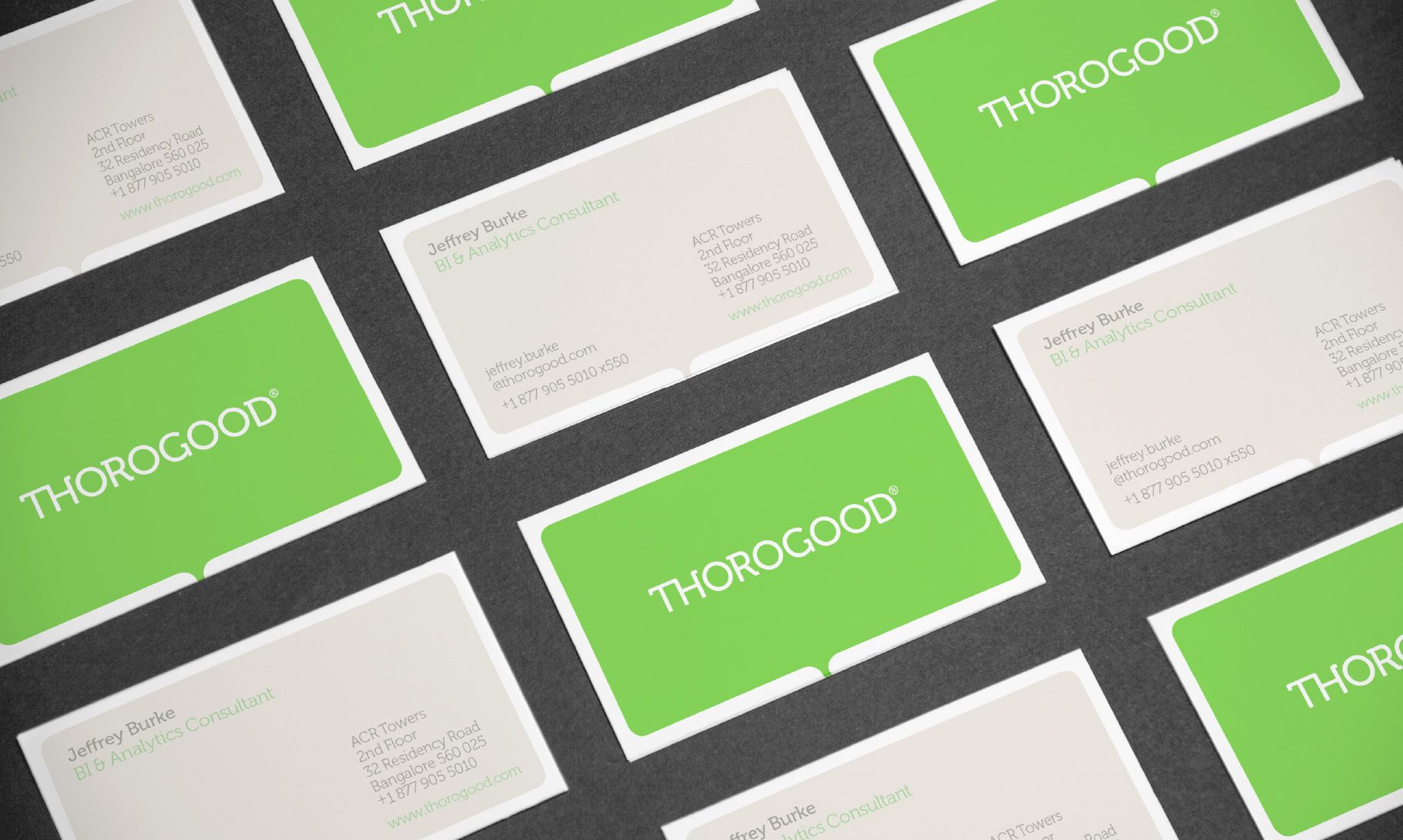 Thorogood business cards