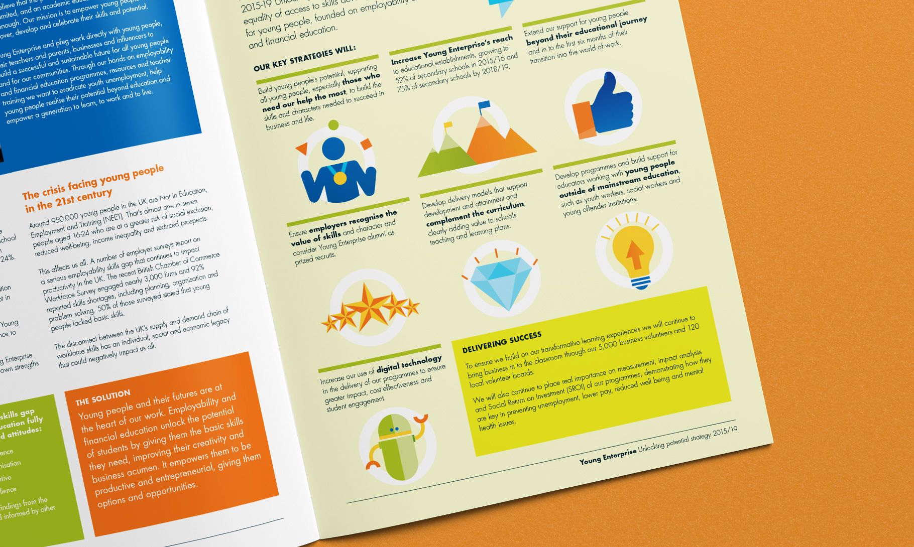 Young Enterprise Charity brand and marketing agency Design Culture