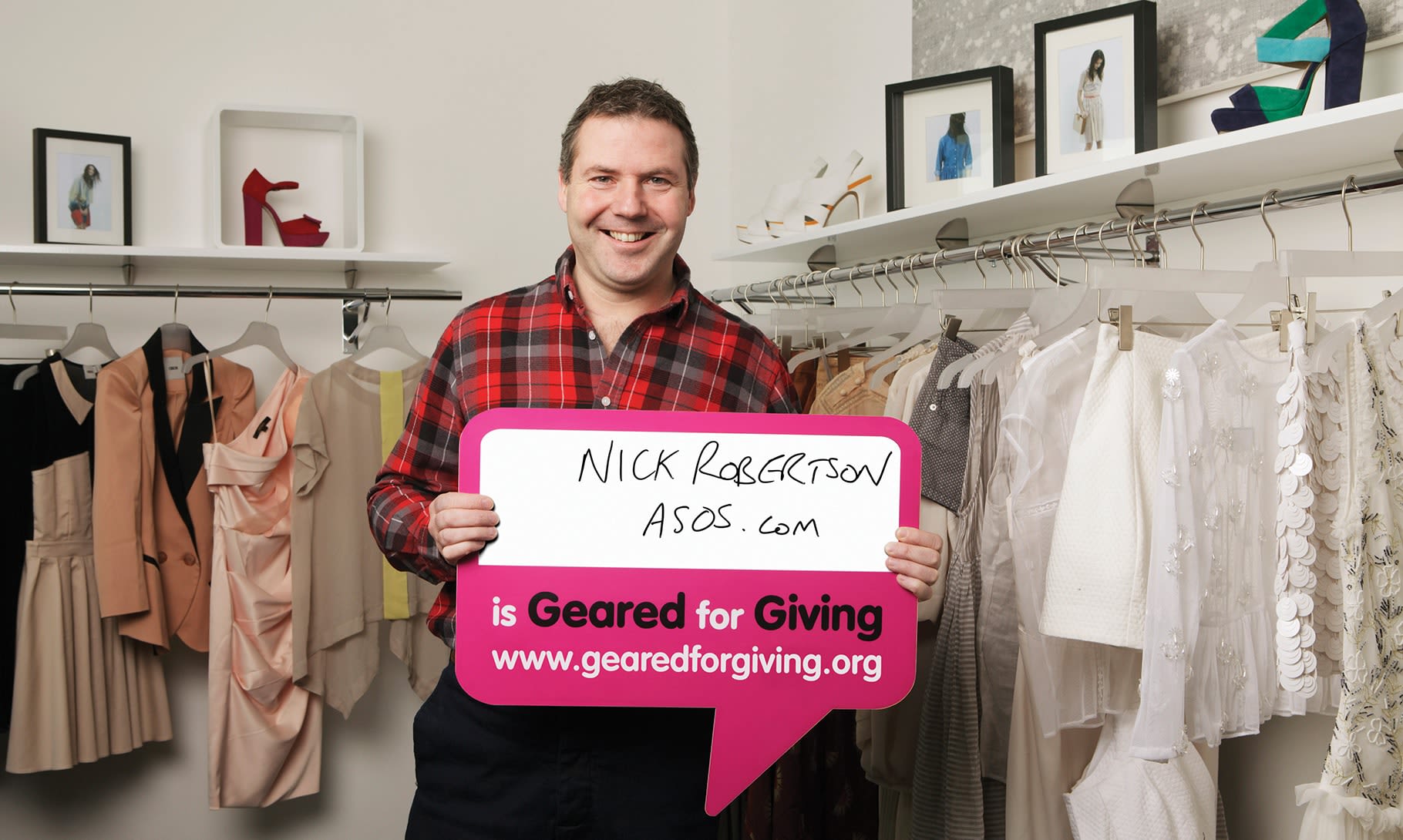 Geared for giving Nick Robertson ASOS