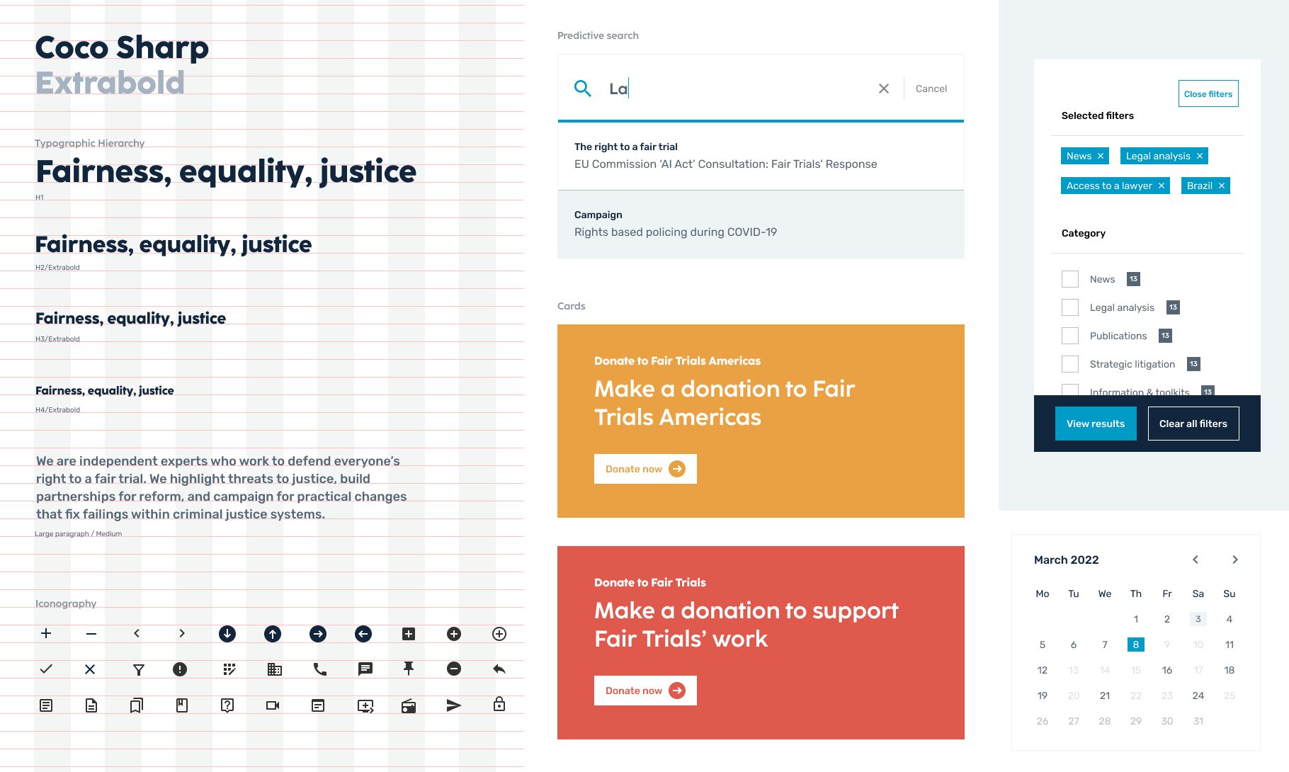 Fair Trials Website Development