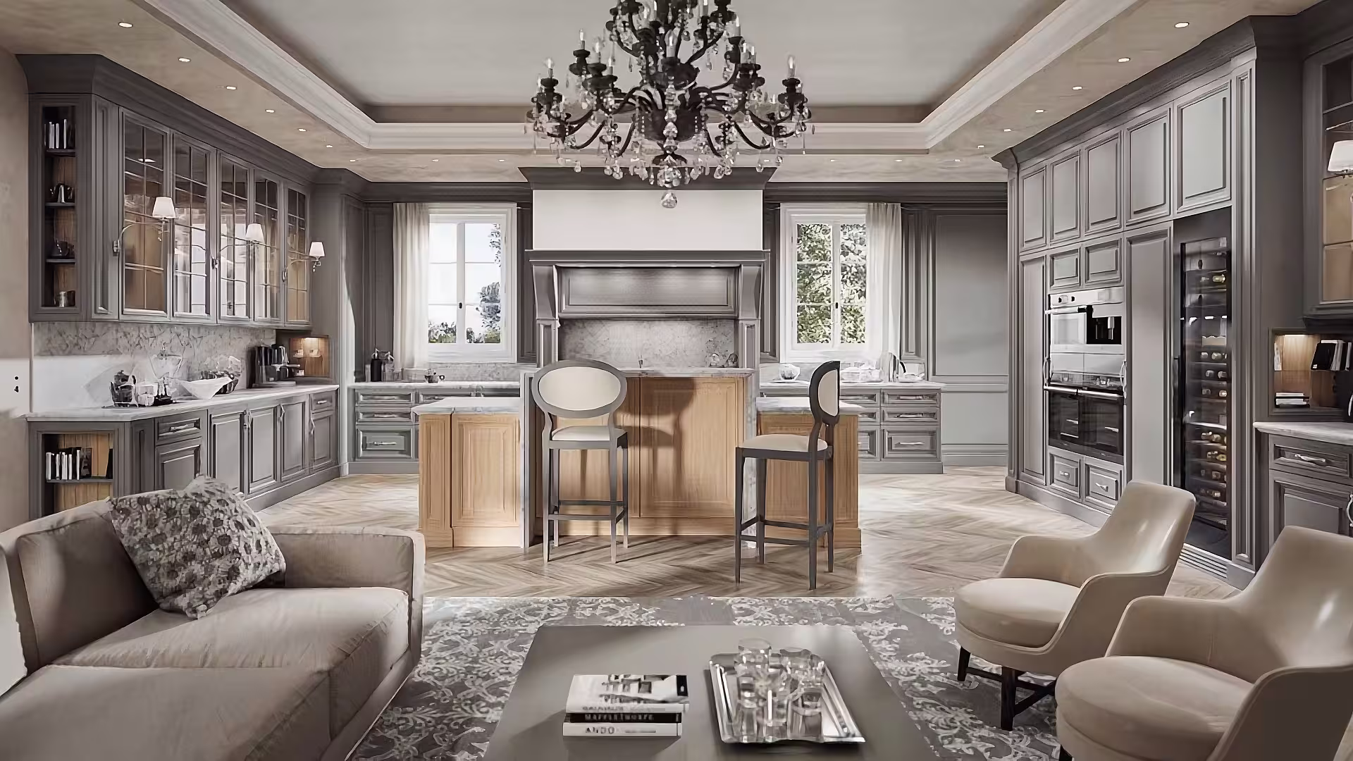 Classic traditional kitchen design