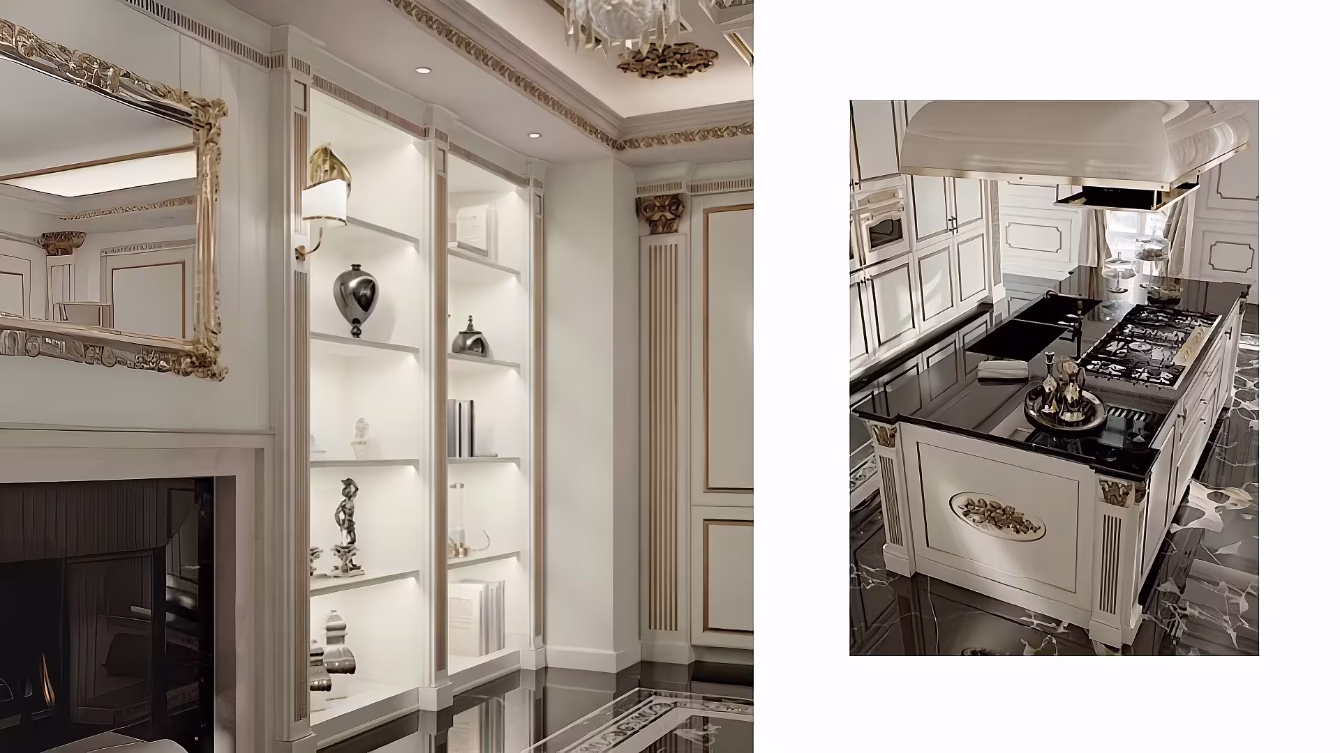 Traditional Italian kitchen with sustainable materials