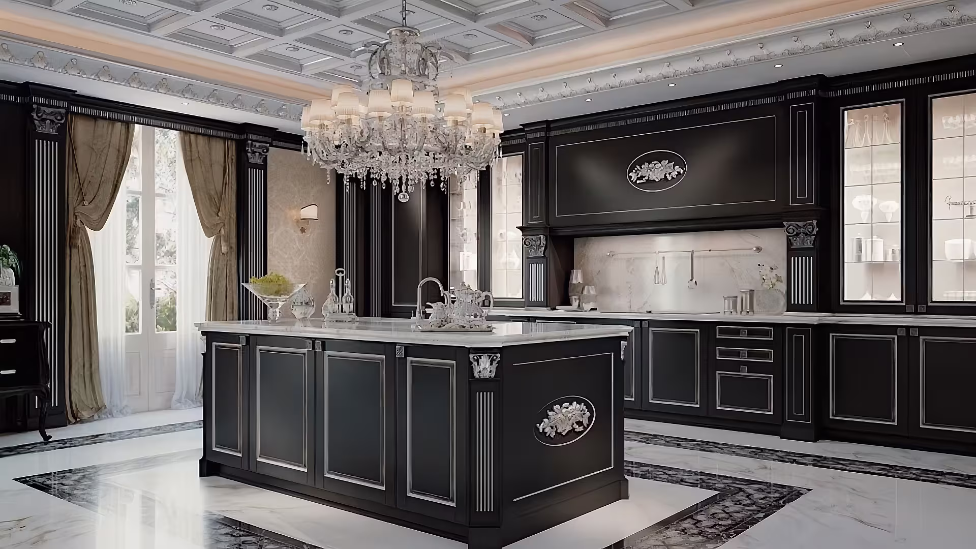 Traditional kitchen with timeless design