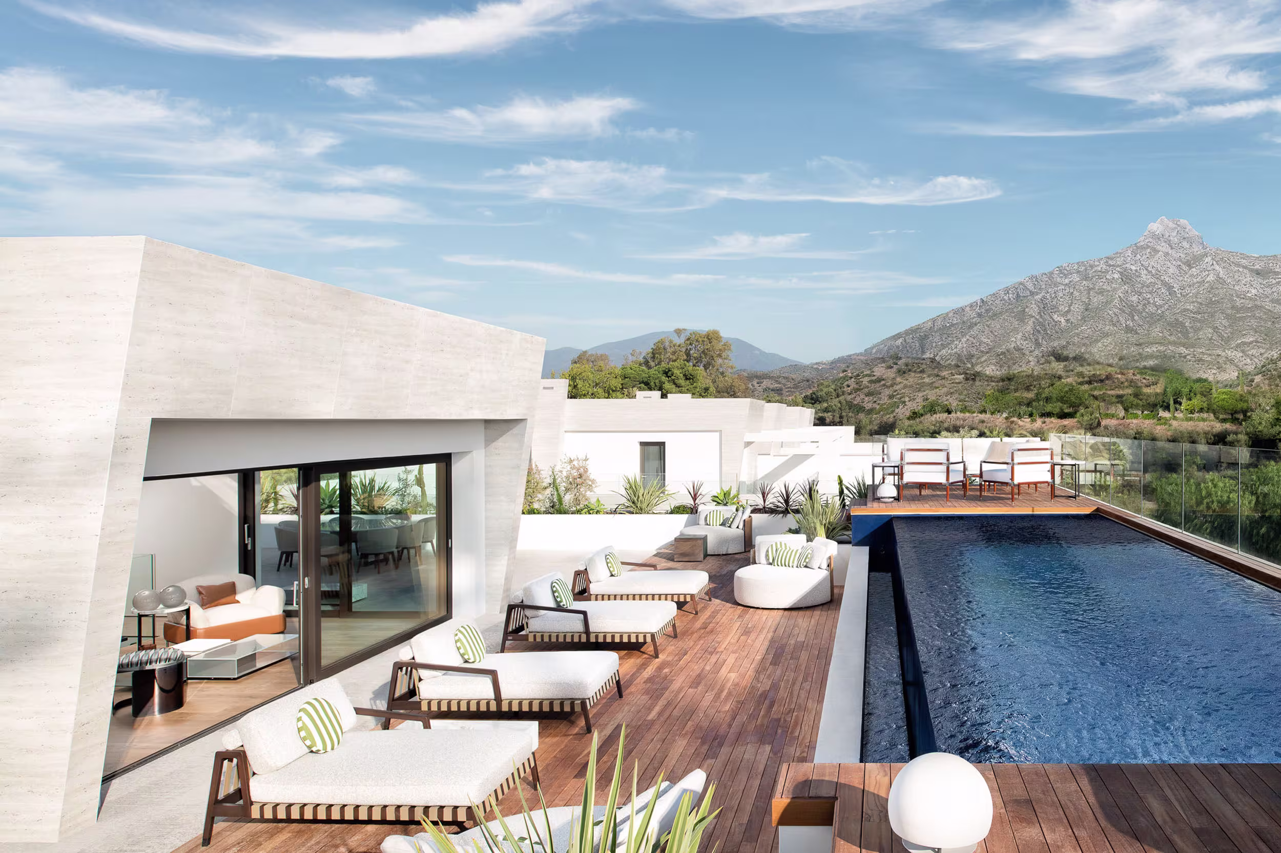 Sustainable furniture design featuring sculptural eco-friendly materials for luxury interiors.