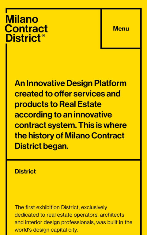 Milano contract district