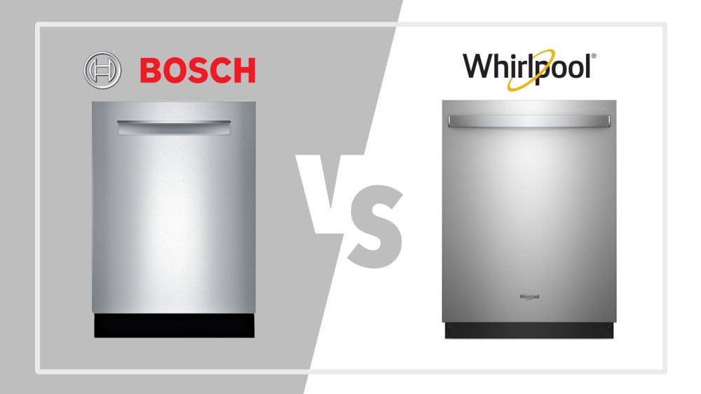 Bosch vs. Whirlpool Dishwashers: How do they stack up?