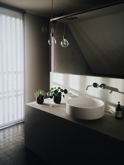 THE MODERN BATHROOM DESIGNS